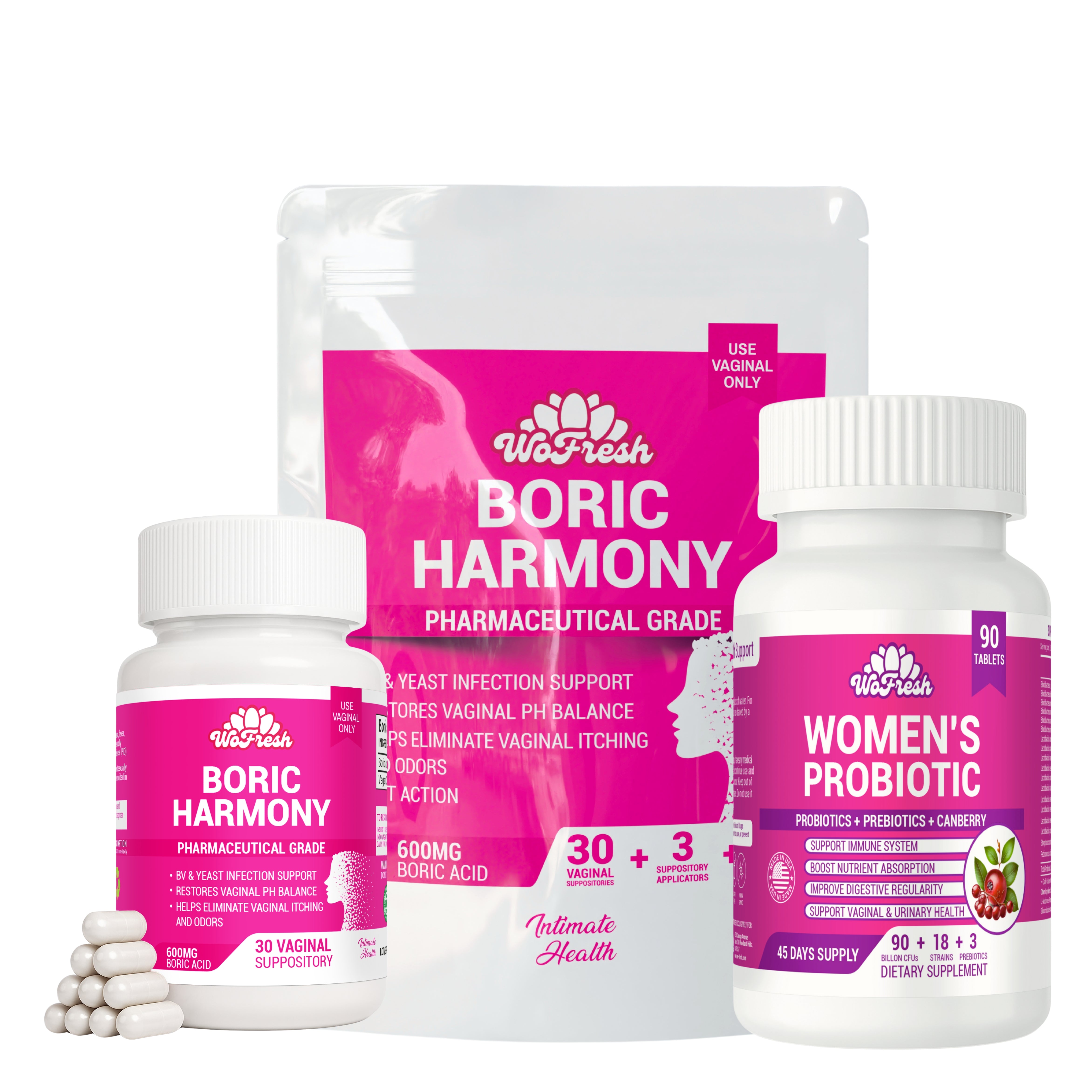 Kit Anticandidiasis Óvulos & Próbioticos